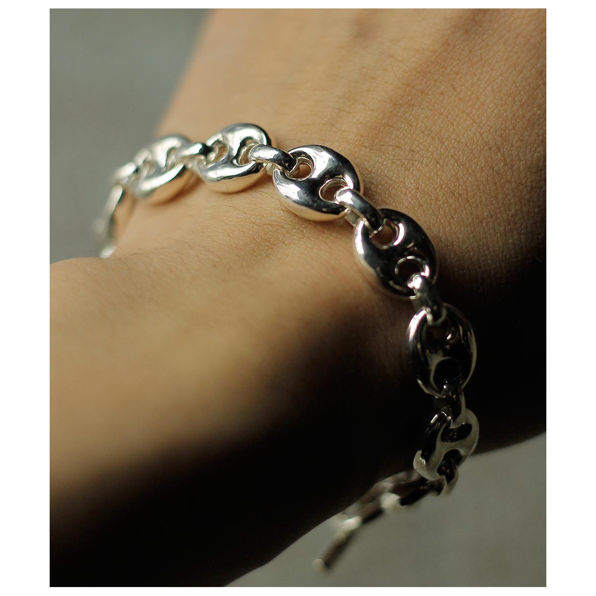 インテリム INTERIM マリーナ チェーン Tバー ブレスレット イタリアン