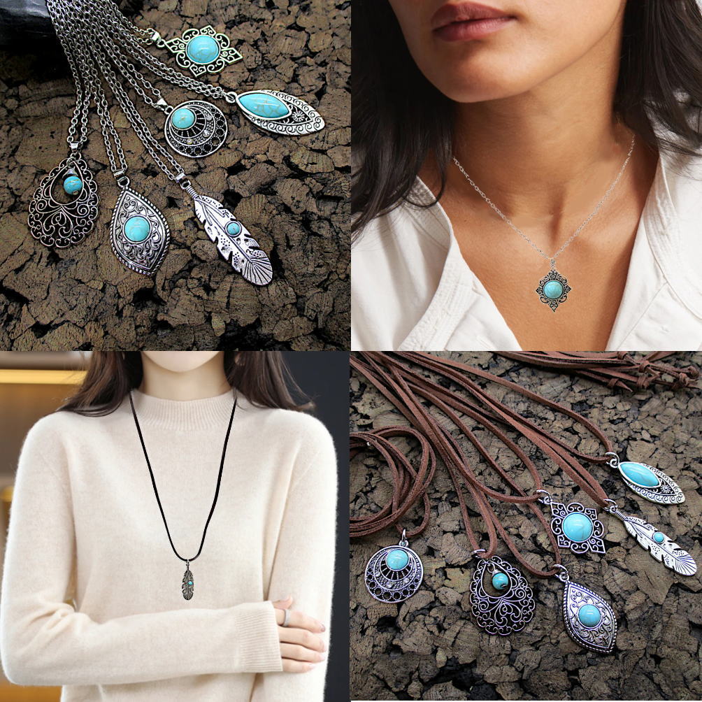 革ひも チェーン レディース ネックレス ペンダント 調節可