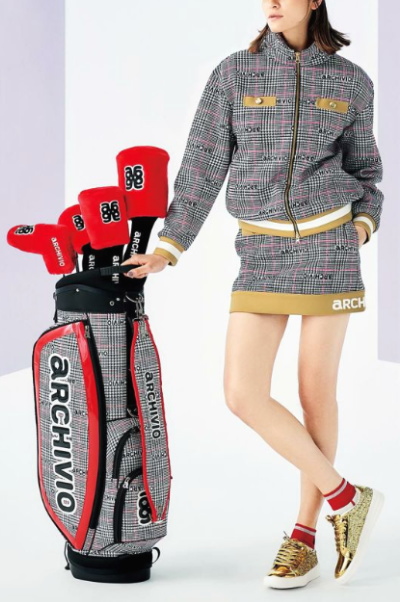 archivio（アルチビオ） ゴルフ 2024秋冬新作 レディース キャディ