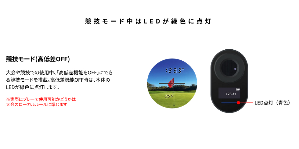 ShotNavi（ショットナビ） ゴルフレーザー距離計 Laser Sniper ELUA