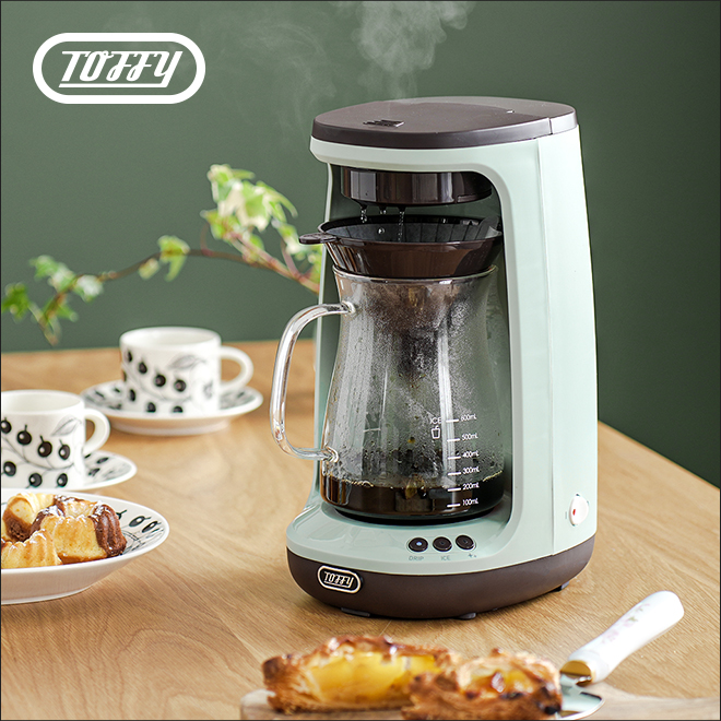 Toffy コーヒーメーカー 選べる豪華特典 ドリッパー コーヒーマシン