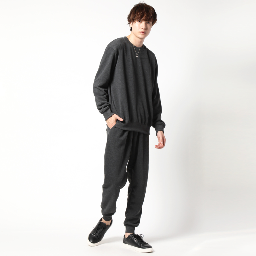 ARCADE（アーケード） 暖かい 裏起毛 上下セット スウェット ズボン