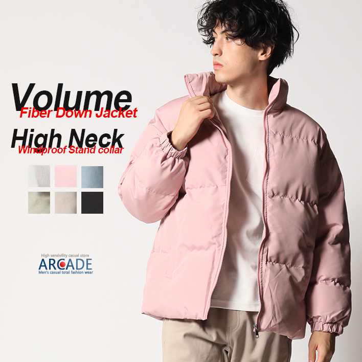 ARCADE（アーケード） 中綿ダウンジャケット オーバーサイズ メンズ