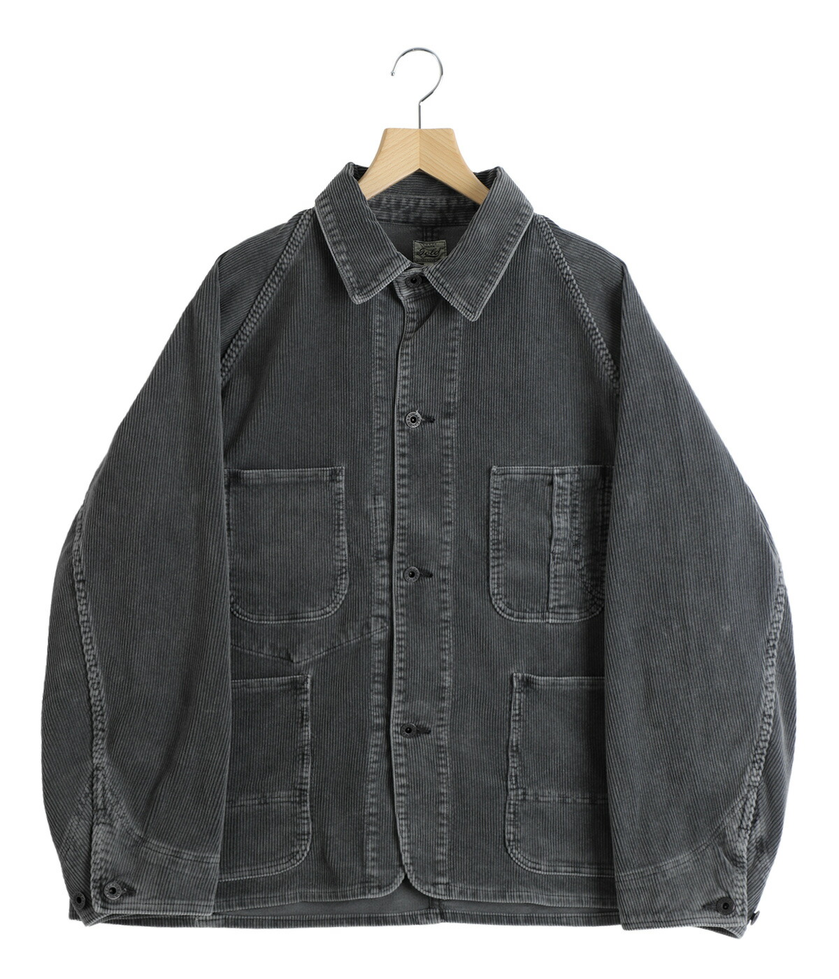 GOLD / ゴールド ： 9W CORDUROY WORK COAT 全2色 25B-GL15738