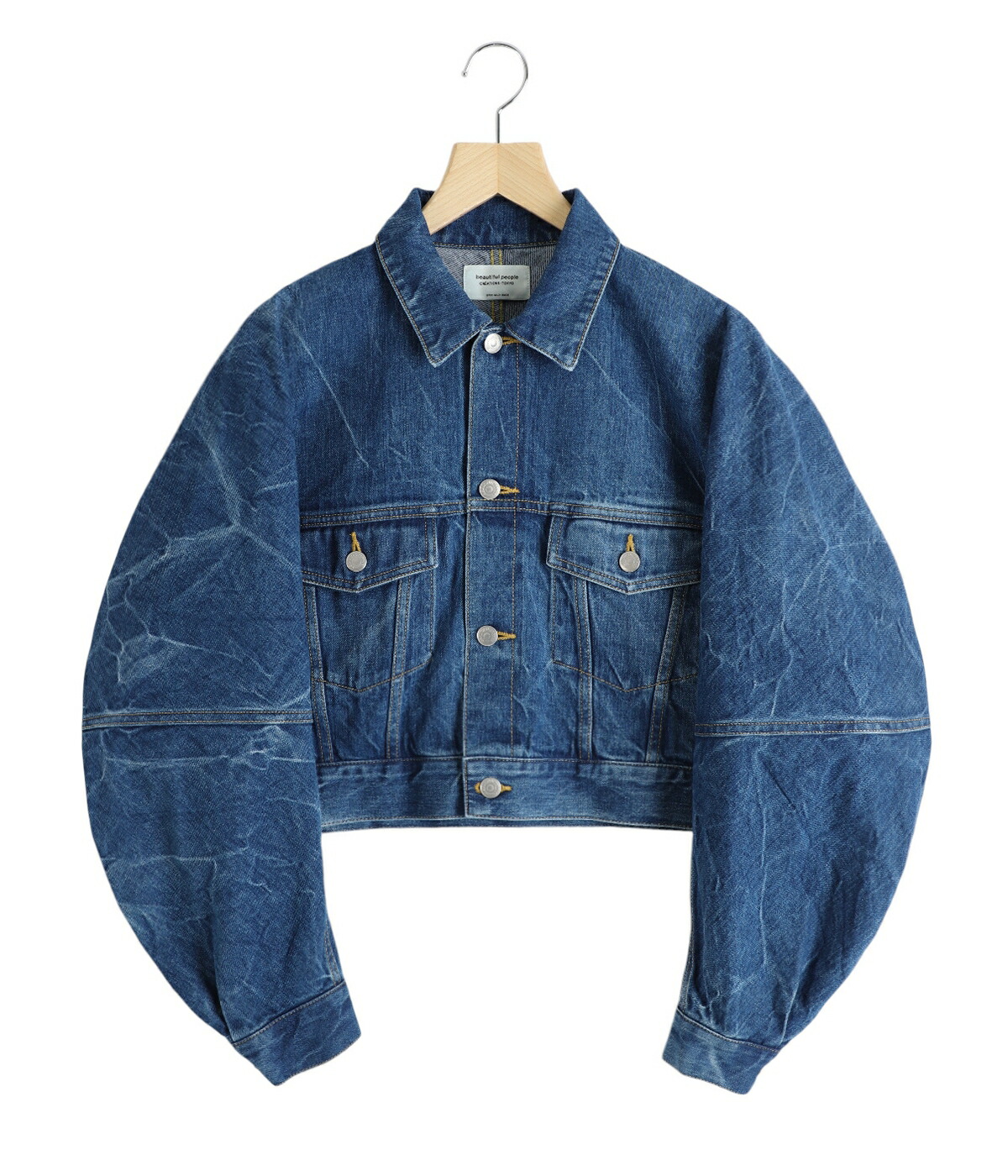 beautiful people（ビューティフルピープル） ： selvedge denim short