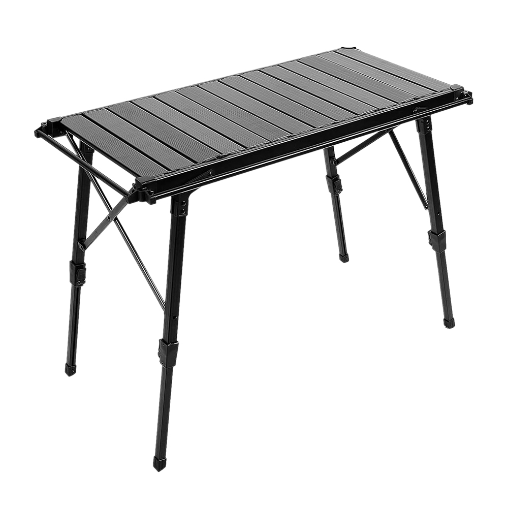 IGTテーブル アウトドアテーブル ロールトップ 折りたたみ 軽量