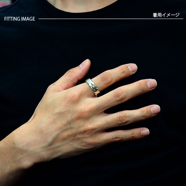 リング シルバー925 指輪 メンズ 太陽 サンリング ネイティブデザイン