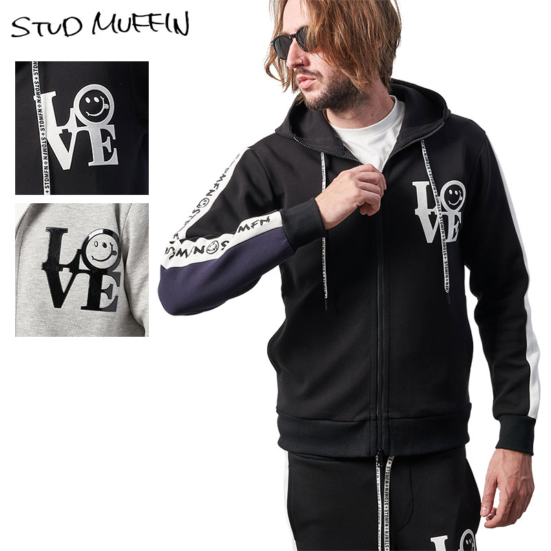 STUD MUFFIN（スタッドマフィン） 爆買 パーカー ジップアップパーカー