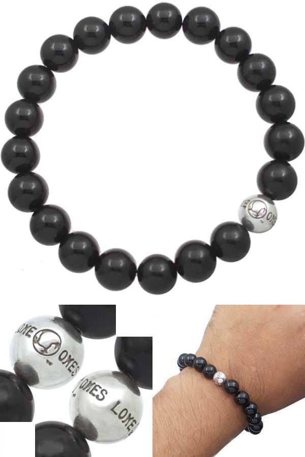 LONE ONES（ロンワンズ） ロンワンズロゴビードシャイニーオニキス