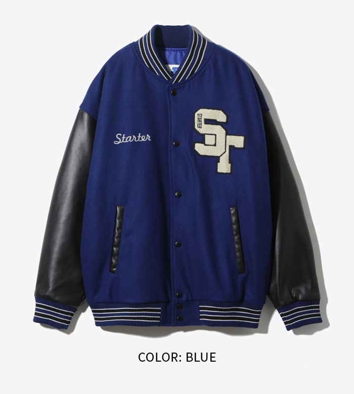STARTER（スターター） フェイクメルトンジャケット スタジャン