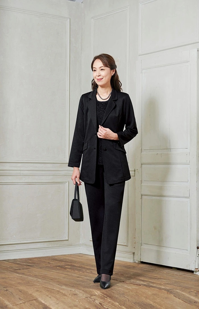 スーツ 洗える レディース 通販 洗える！ミセスにうれしいスーツセット