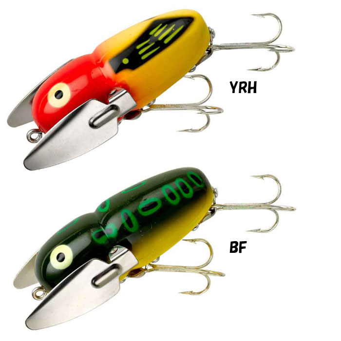 全4色】ヘドン タイニークレイジークローラー Heddon : バックラッシュ