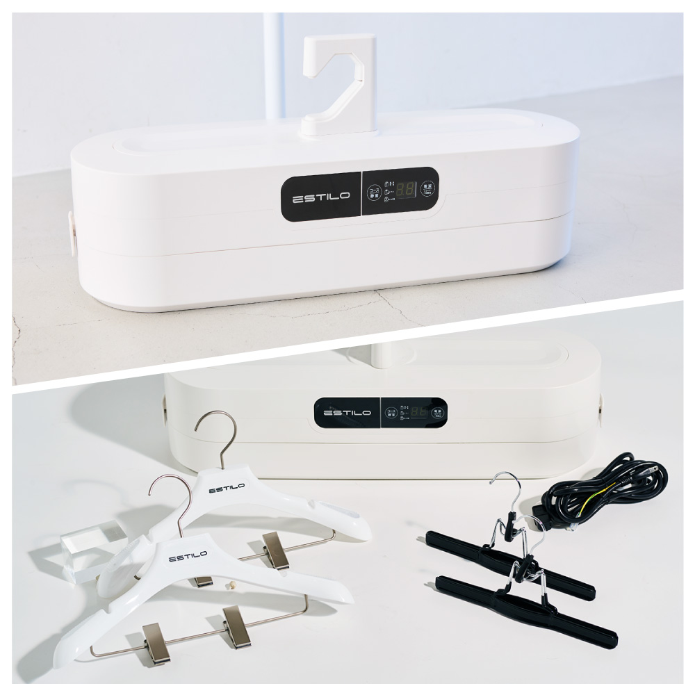 衣類スチーマー エスティロ スチームイオンリフレッシャー つるすだけ