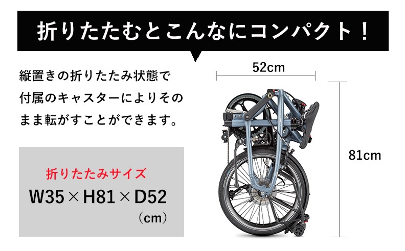 DAHON（ダホン） Tern ターン BYB P8 ビーワイビー 折りたたみ自転車