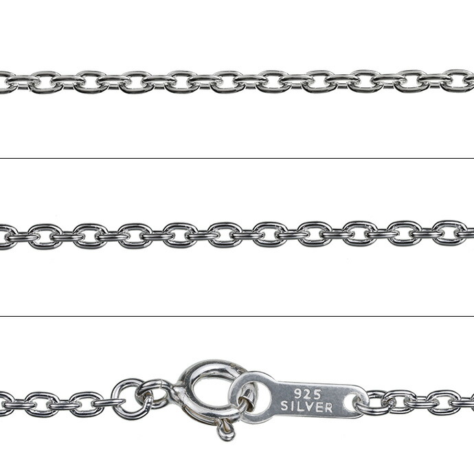 Binich（ビニッチ） シルバー925 アズキネックレスチェーン メンズ