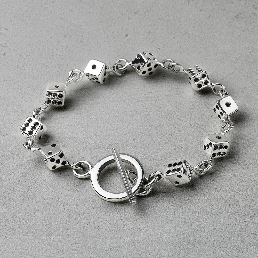 Binich（ビニッチ） ブレスレット メンズ シルバー925 サイコロ ダイス