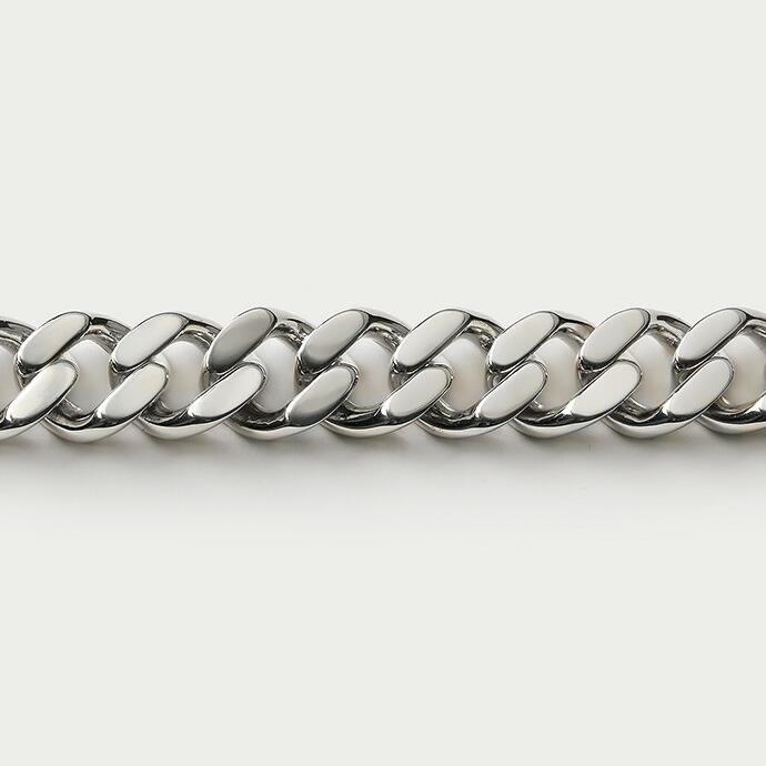 Binich（ビニッチ） ブレスレット メンズ 喜平 シルバー925 14mm 2面