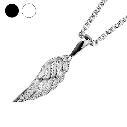 Binich（ビニッチ） 羽根 フェザーネックレスペンダントトップ メンズ