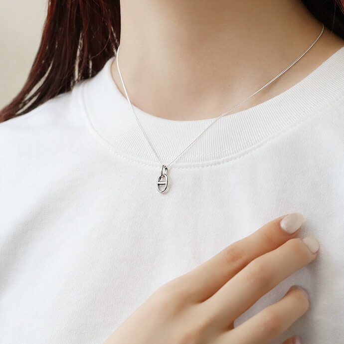 Binich（ビニッチ） アンカーチェーン ネックレス ペンダントトップ