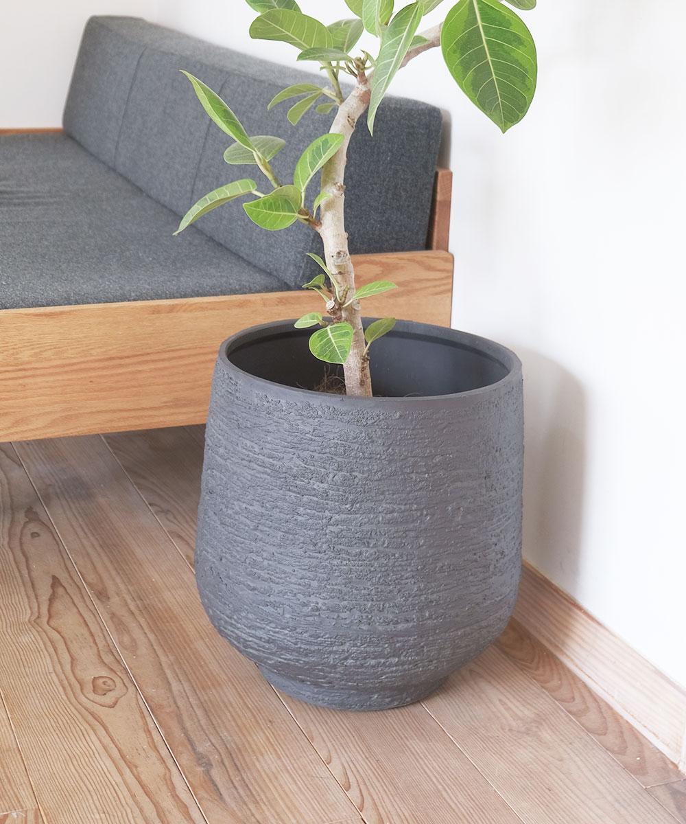 植木鉢 おしゃれ 大型 ベンチュラ44【頑丈 プラスチック鉢 10号鉢対応