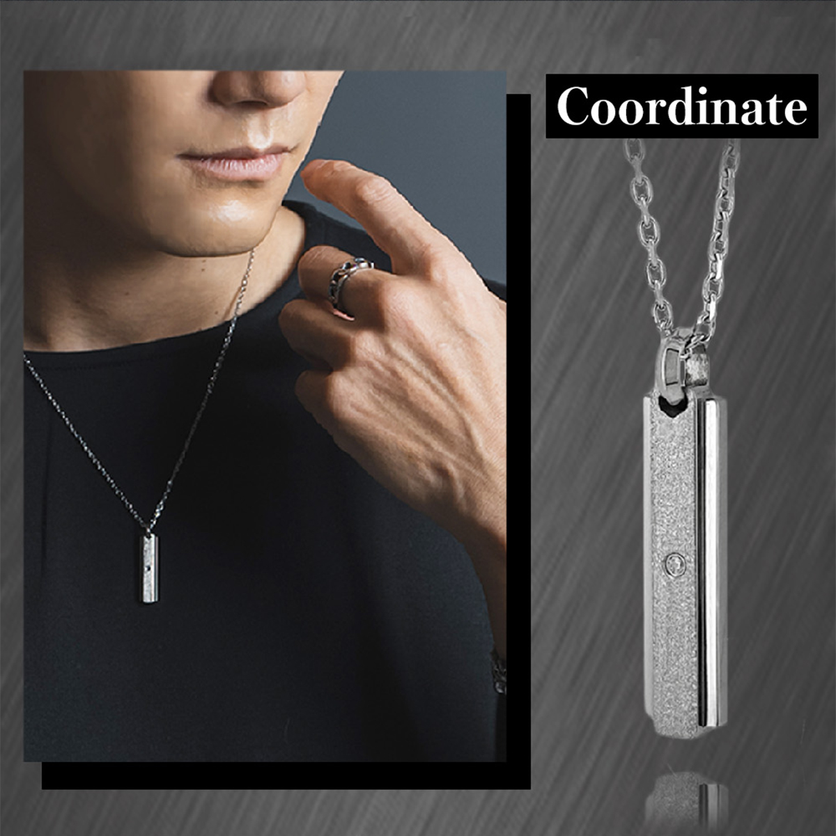 プレートネックレス【ステンレス ネックレス メンズ BLESS ブレス