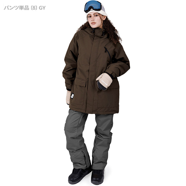 BOARDEE スノボウェア レディース 上下セット スノーボードウェア