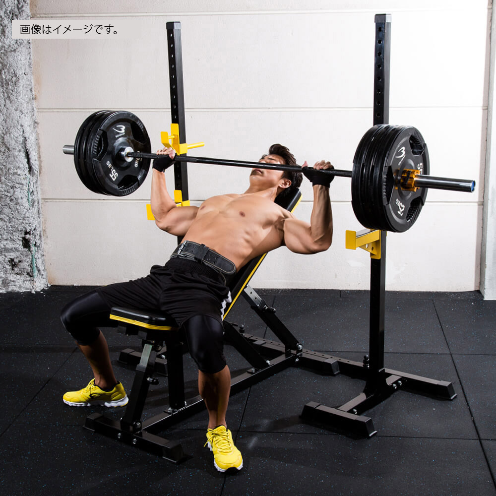 BODYMAKER（ボディメーカー） マルチラックセット ラバーバーベル