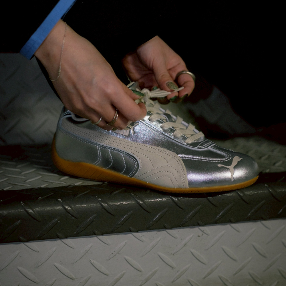 PUMA（プーマ） スピードキャット シルバー PUMA SPEEDCAT SILVER WNS