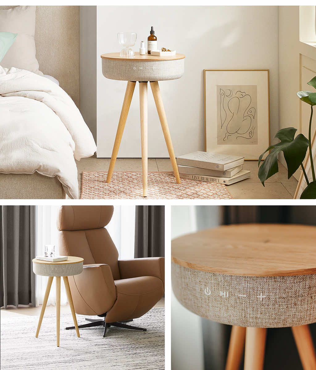 Welle 360°Bluetoothテーブル型スピーカー Mellow W501T 360ド