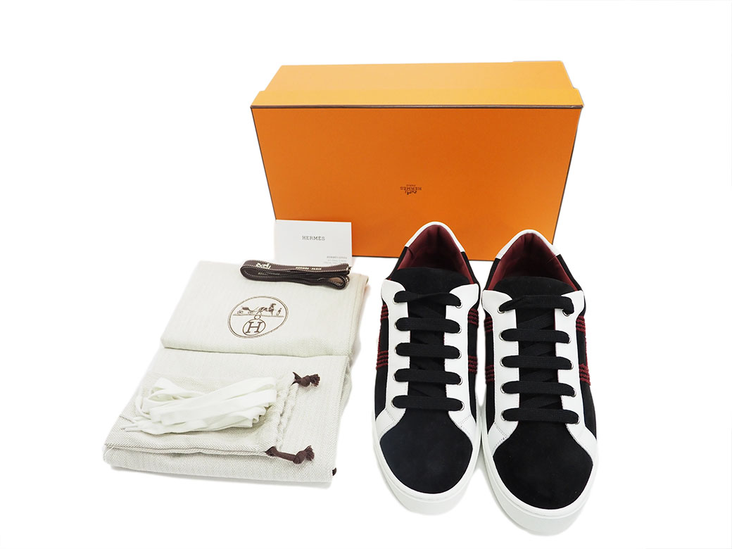 HERMES（エルメス） スニーカー メンズ 43 27.5〜28cm アヴァン