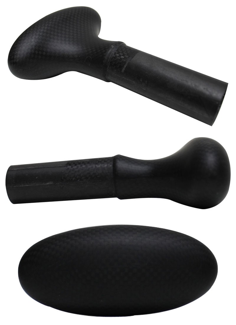 ADVANCED / アドバンス カーボンハンドル 1ピース M ハンドルグリップ