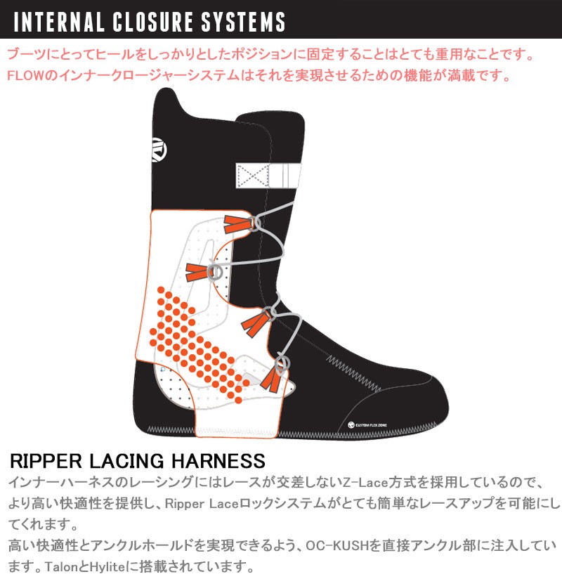 FLOW（フロー） 16-17 FLOW / フロー TALON タロン メンズ ブーツ