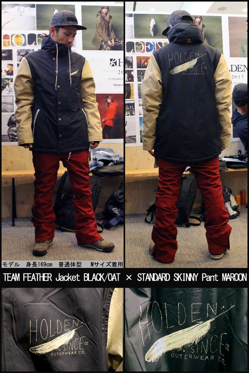 HOLDEN（ホールデン） 17-18 HOLDEN / ホールデン TEAM jacket FEATHER