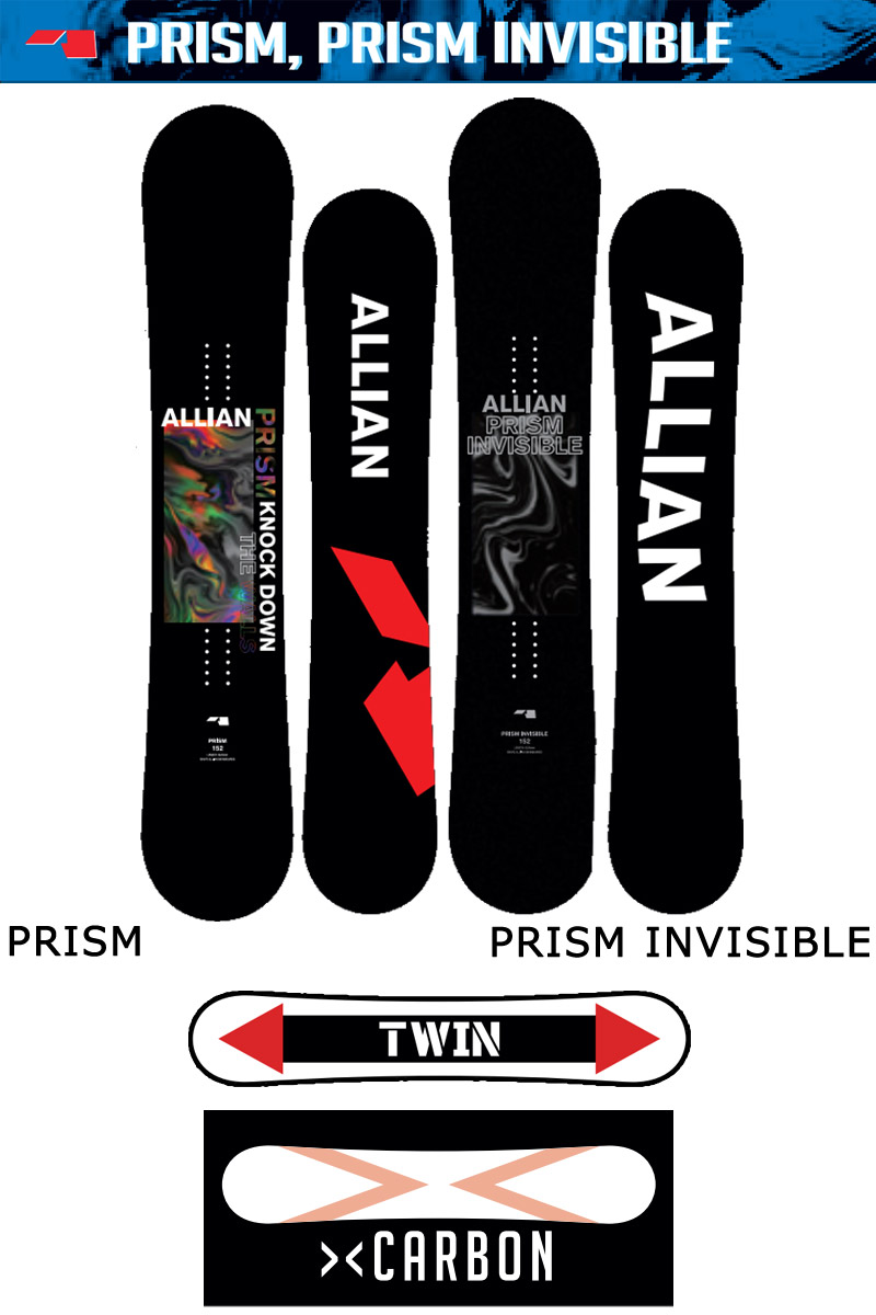 ALLIAN（アライアン） 23-24 ALLIAN / アライアン PRISM INVISIBLE