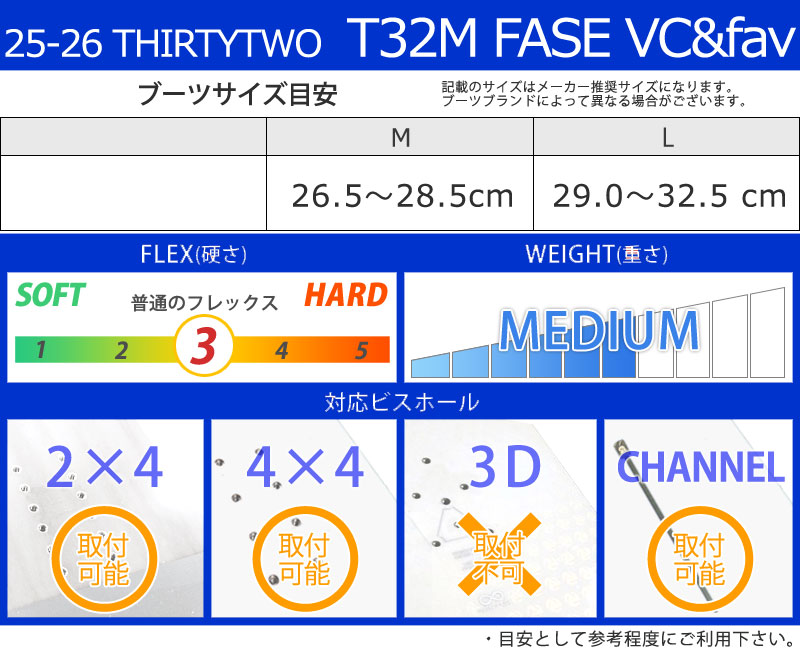 thirtytwo（サーティーツー） 25-26 THIRTYTWO/サーティーツー T32M