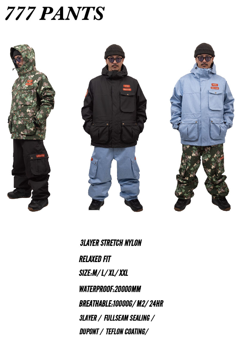 NOMADIK（ノマディック） 25-26 NOMADIK/ノマディック 777 pant メンズ