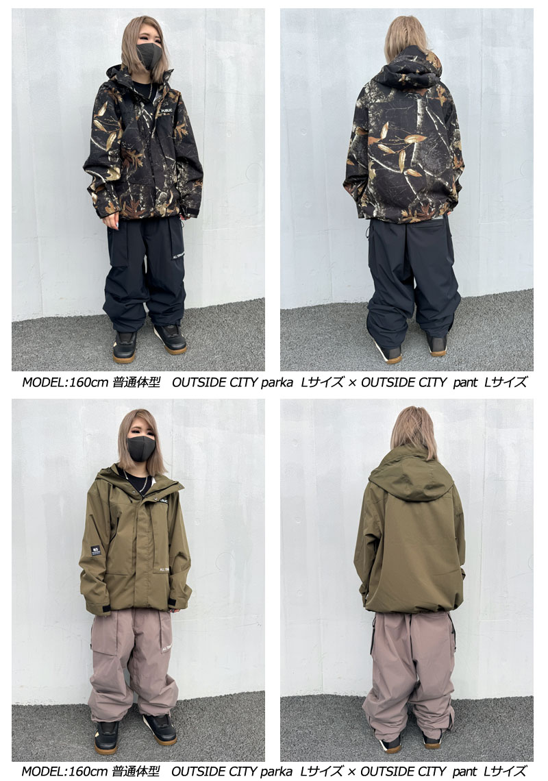 25-26 REPUBLIC&CO/リパブリック OUTSIDE CITY parka 着用説明動画