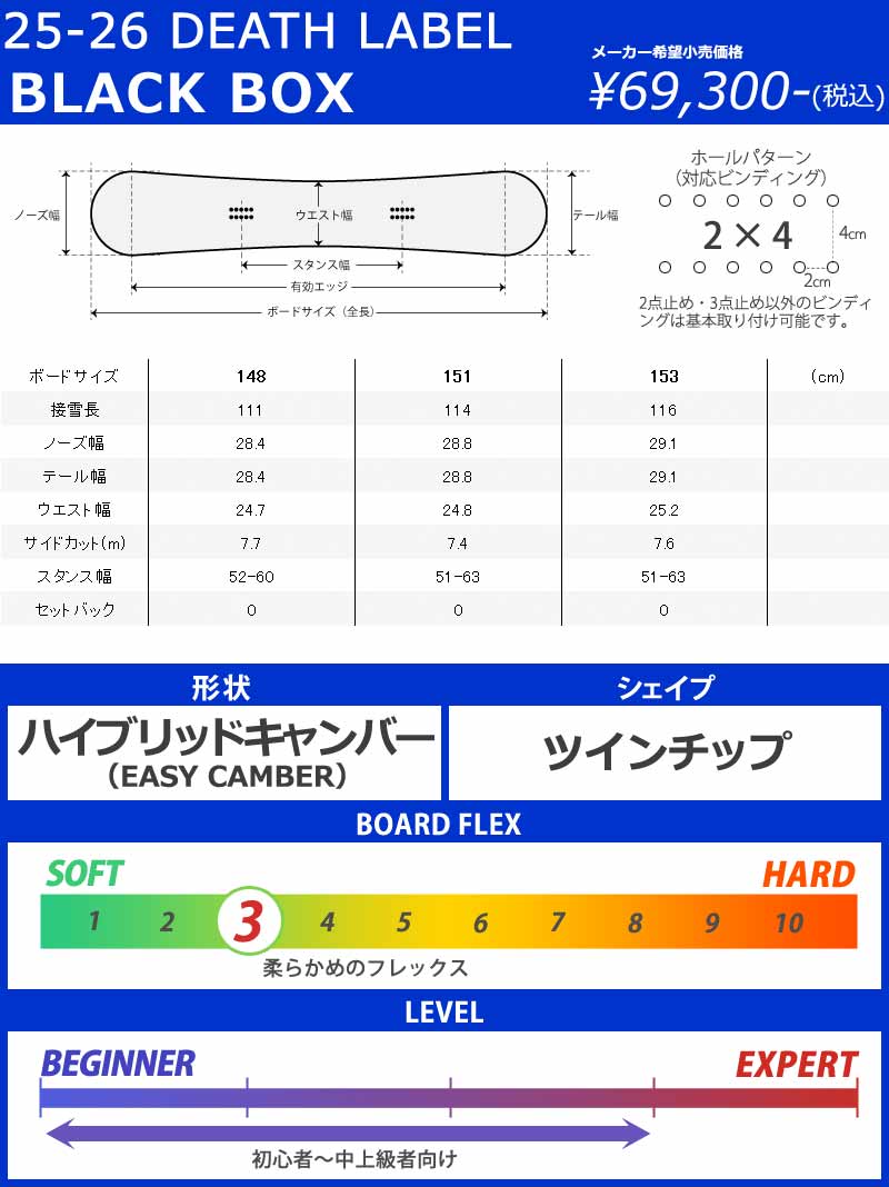 25-26 DEATH LABEL/デスレーベル BLACK BOX ブラックボックス メンズ