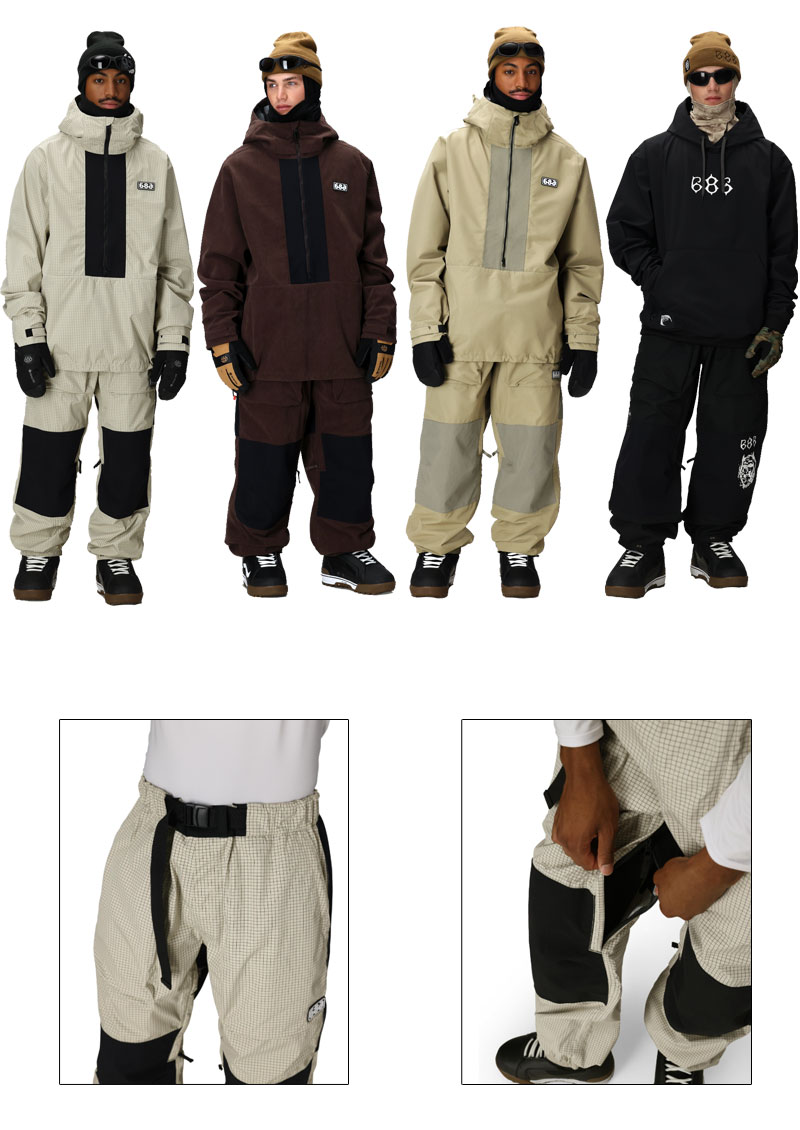 25-26 SIX EIGHT SIX/686 GHOST 2.5L pant メンズ レディース 防水
