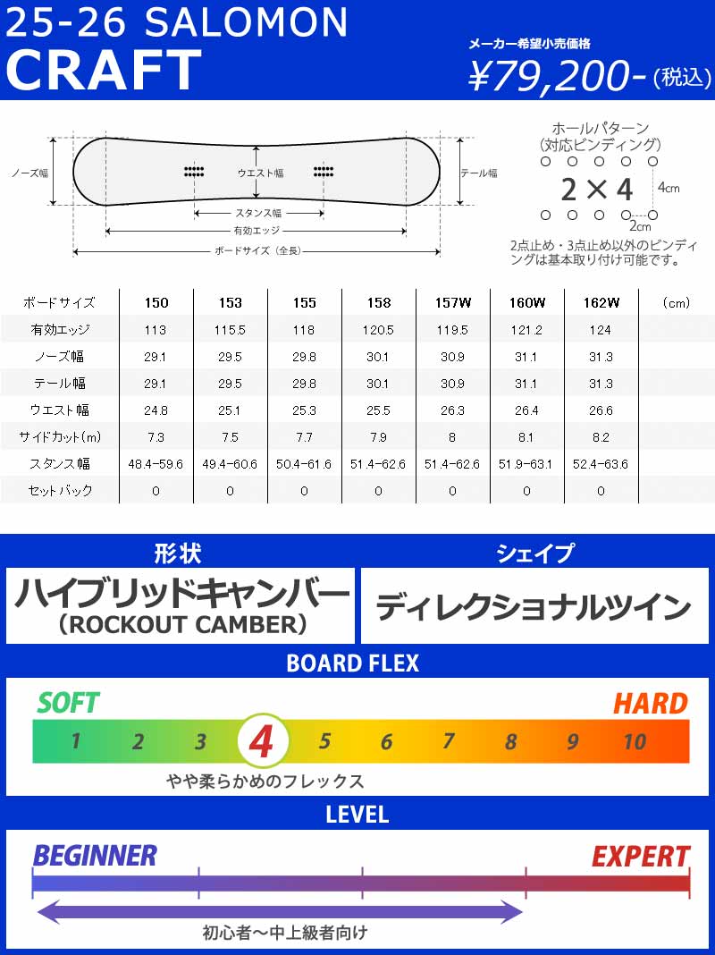 SALOMON（サロモン） 25-26 SALOMON/サロモン CRAFT クラフト メンズ