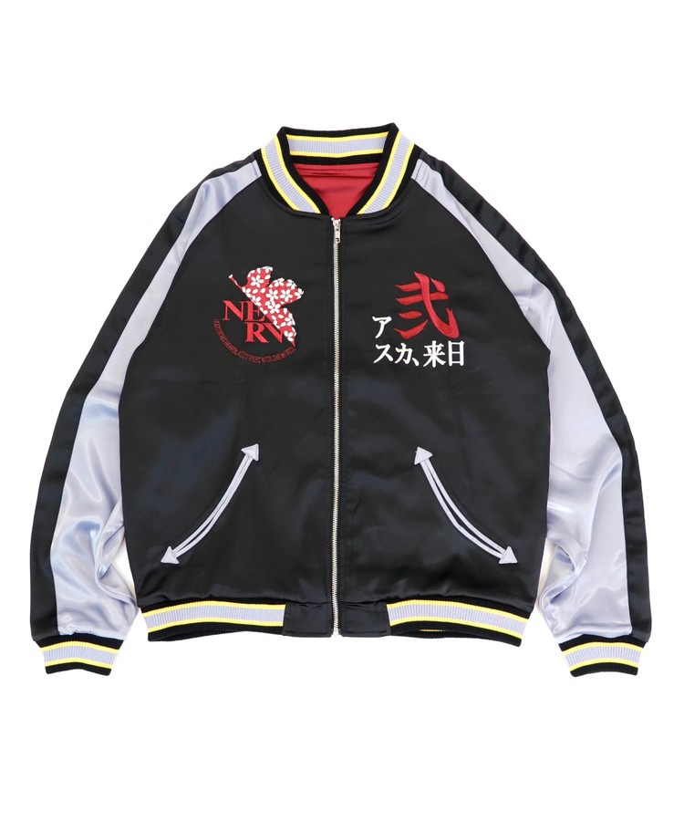 EVANGELION/エヴァンゲリオン×錦コラボ スカジャン 598454 総刺繍