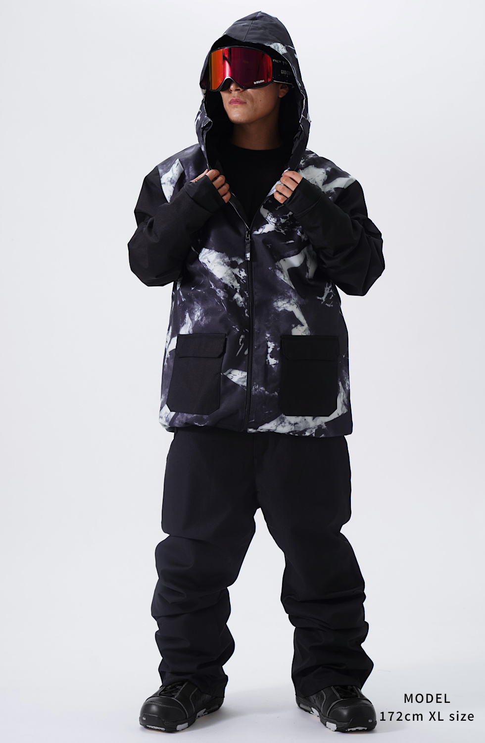 スノーボードウェア メンズ 上下セット スノボーウェア MTU レディース