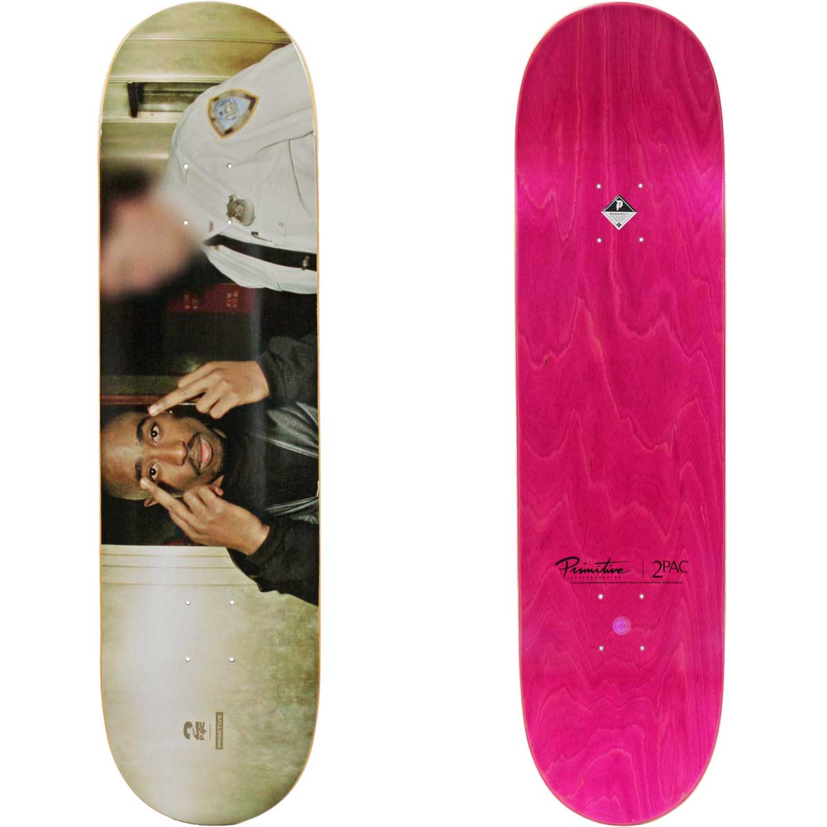 PRIMITIVE（プリミティブ） 8.25インチ スケボー デッキ Primitive