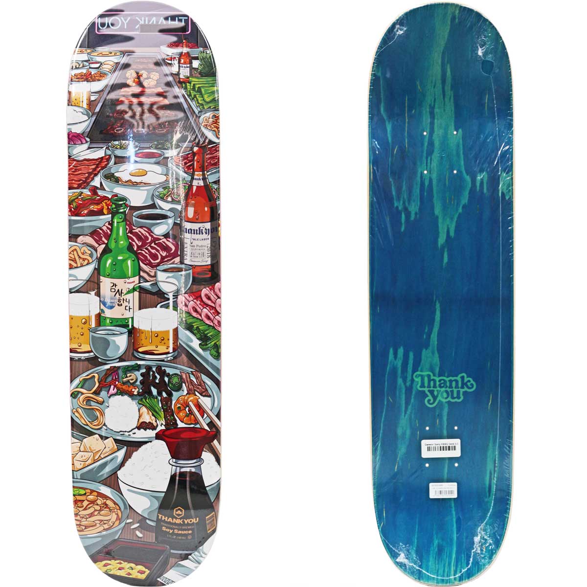 サンキュー 8.0インチ スケボー デッキ Thank You Skateboards Pro