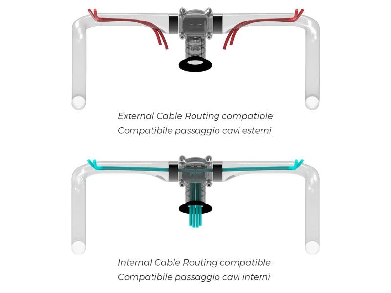特セール)デダ（DEDA） VINCI（ヴィンチ）DCR カーボンハンドルバー
