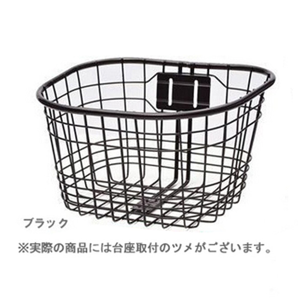 あさひ（asahi） 「あさひ」小型カラーバスケット 前カゴ 上部に太径