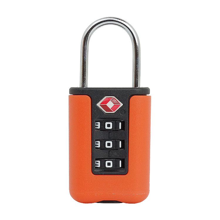 南京錠 ダイヤル式 ロック TSA 3桁 暗証番号 海外旅行 空港 検査 鍵