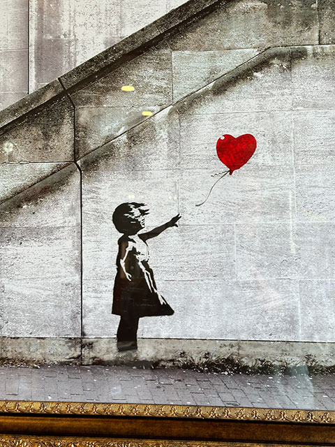 バンクシー アートフレーム Limited Edition サザビーズオークション