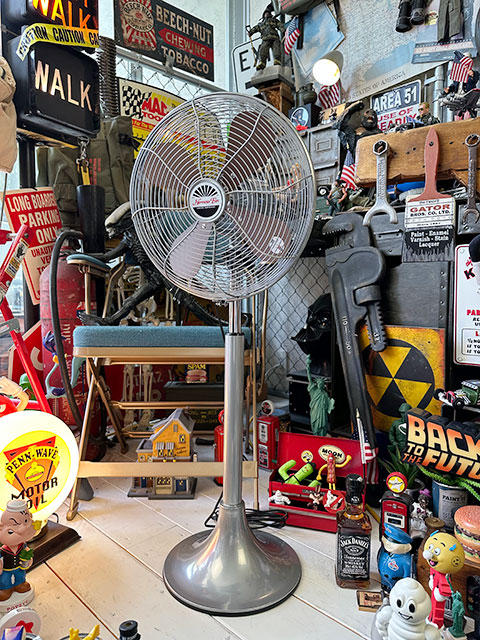 扇風機 ハモサ レトロファン フロア （シルバー） HERMOSA RETORO FAN