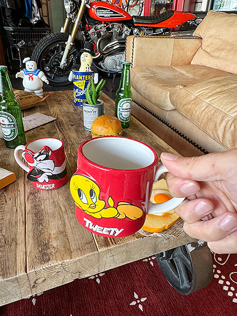トゥイーティー＆シルベスター ペアマグ 2個セット ルーニーテューンズ